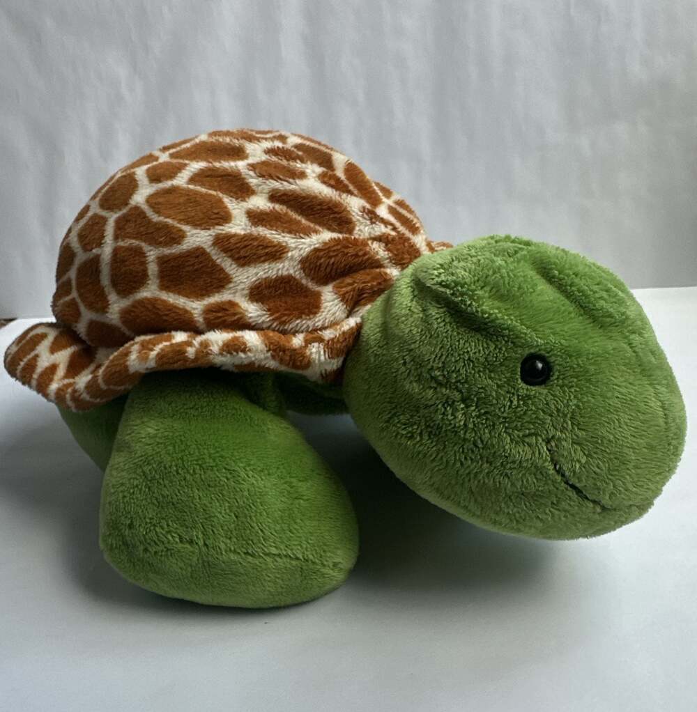 Mary Meyer Pokeybelly Pufferbelly Turtle Plush Giraffe Print Shell 14in‎ Y2070
